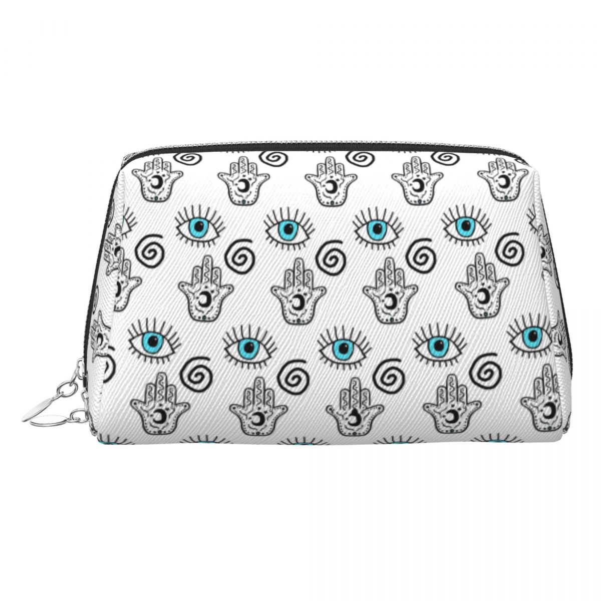 Men Accessories Evil Eye - 邪眼ハムサシンボル化粧バッグポーチ化粧品バッグ男性女性ハムサハンドボヘミアントイレタリーバッグアクセサリーオーガナイザー