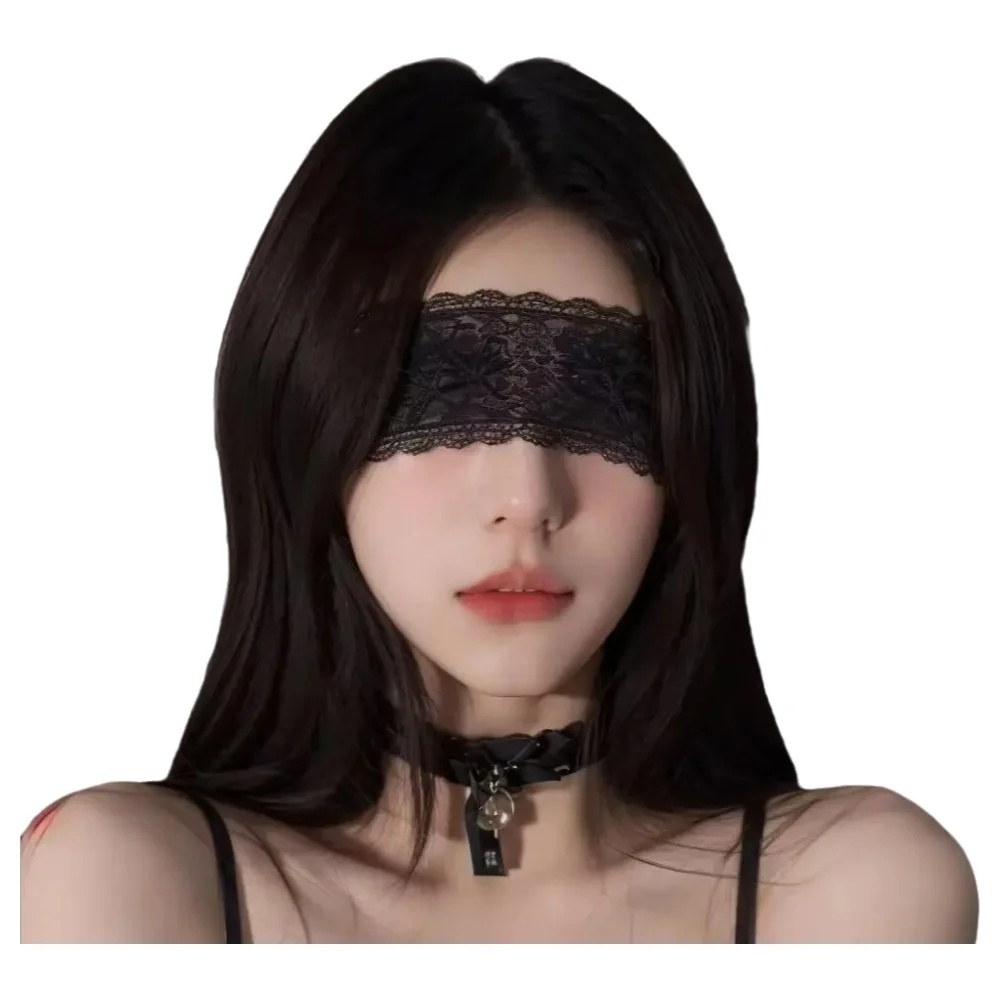Men'S Mens Accessories - セクシーなレースアイマスク ブラックフローラル目隠し 女性男性カップル用 ロールプレイコスチュームアクセサリー ハロウィンパーティー用品