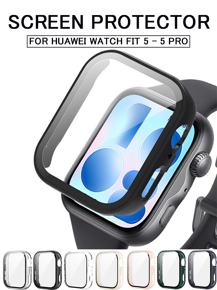 Men'S Accessories Watches - Huawei 社の時計フィット 4/5/4 プロ/5 プロスクリーンプロテクターアクセサリー強化ガラスバンパーカバー huawei
