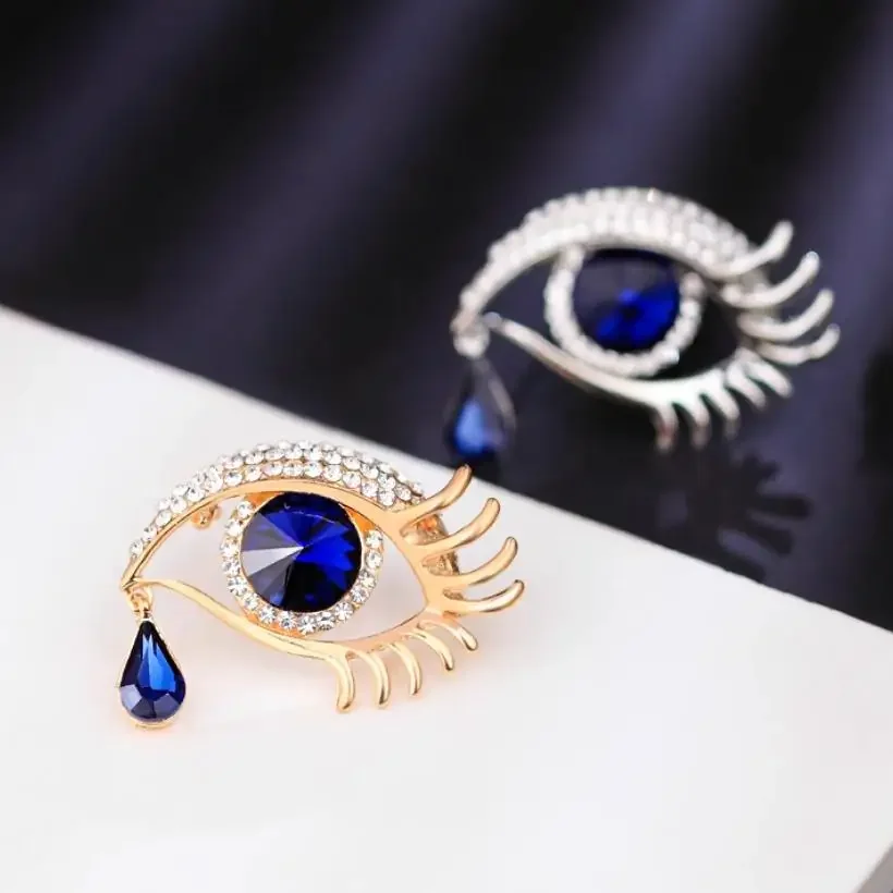 Men Accessories Evil Eye - 1Pc ファッション邪眼ブローチ女性男性用ヴィンテージ悪魔の目ブローチピンジュエリーアクセサリーパーティーギフト 2026 トレンドクールなもの