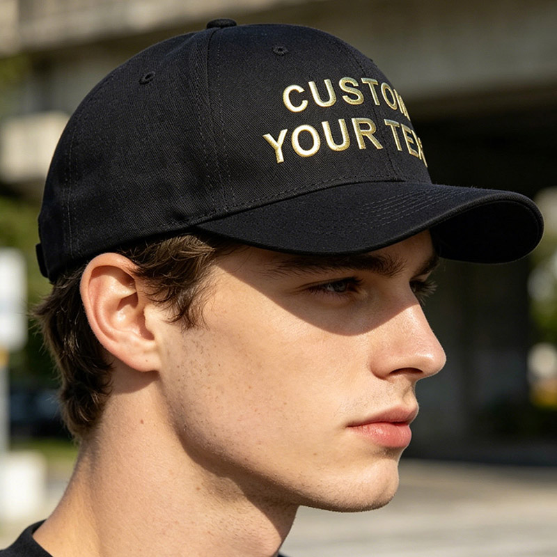 Hat Snapback Cap - カスタム3Dテキストハットトラッカーキャップ メンズ＆レディース ソリッドカラー サンハット アウトドアスポーツ スナップバック