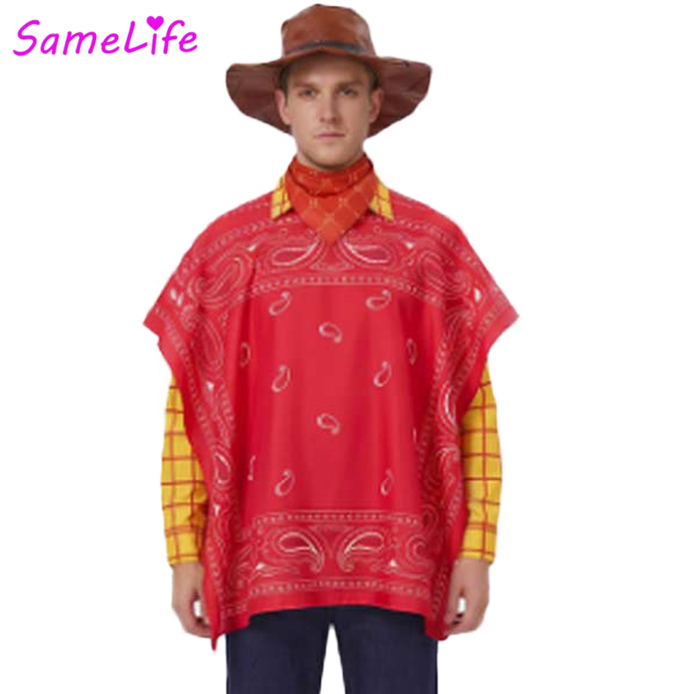 カウボーイウッディコスプレファンタジーマント服漫画ぬいぐるみ - Men'S Accessories Clothing のレビューと価格