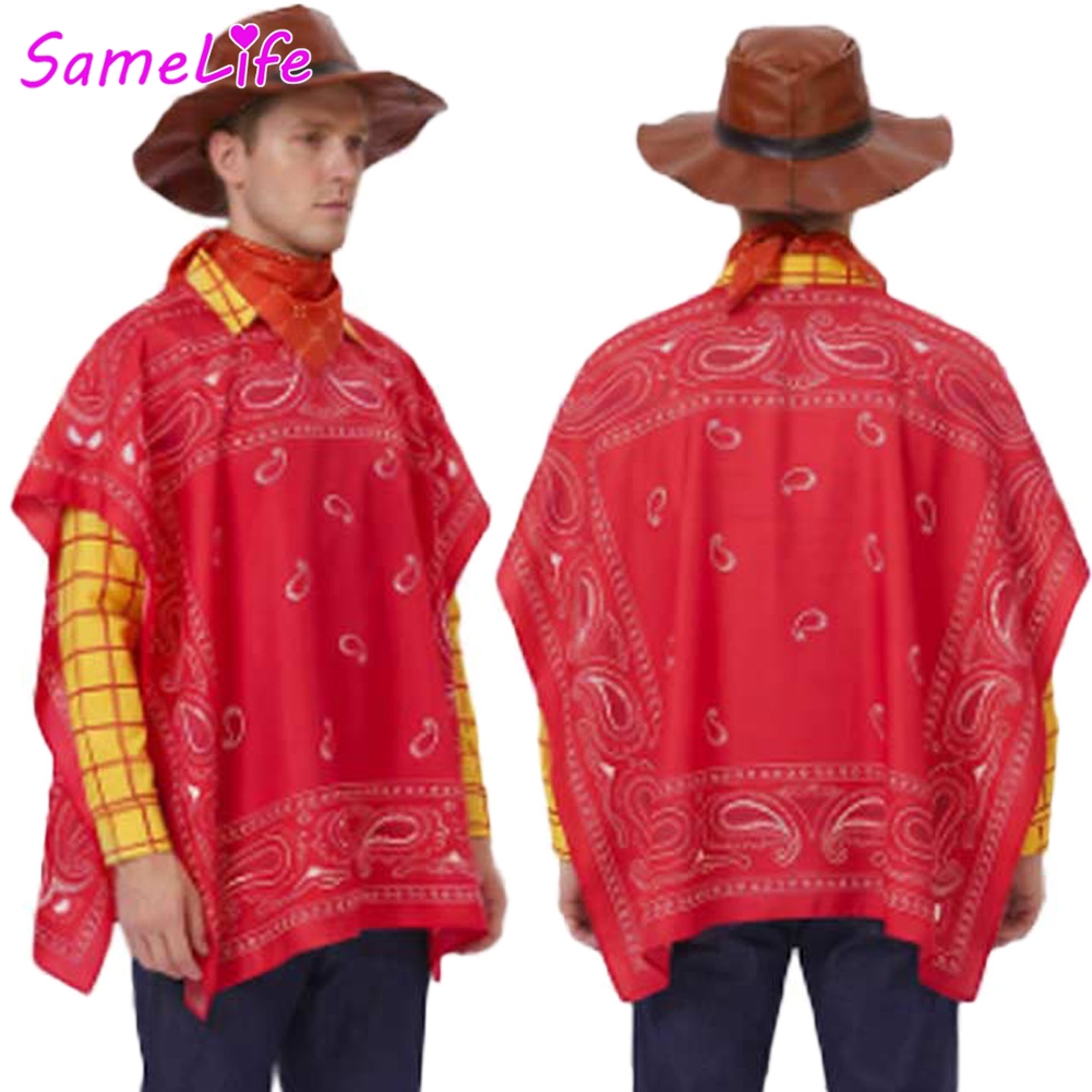 カウボーイウッディコスプレファンタジーマント服漫画ぬいぐるみ - Men'S Accessories Clothing のレビューと価格