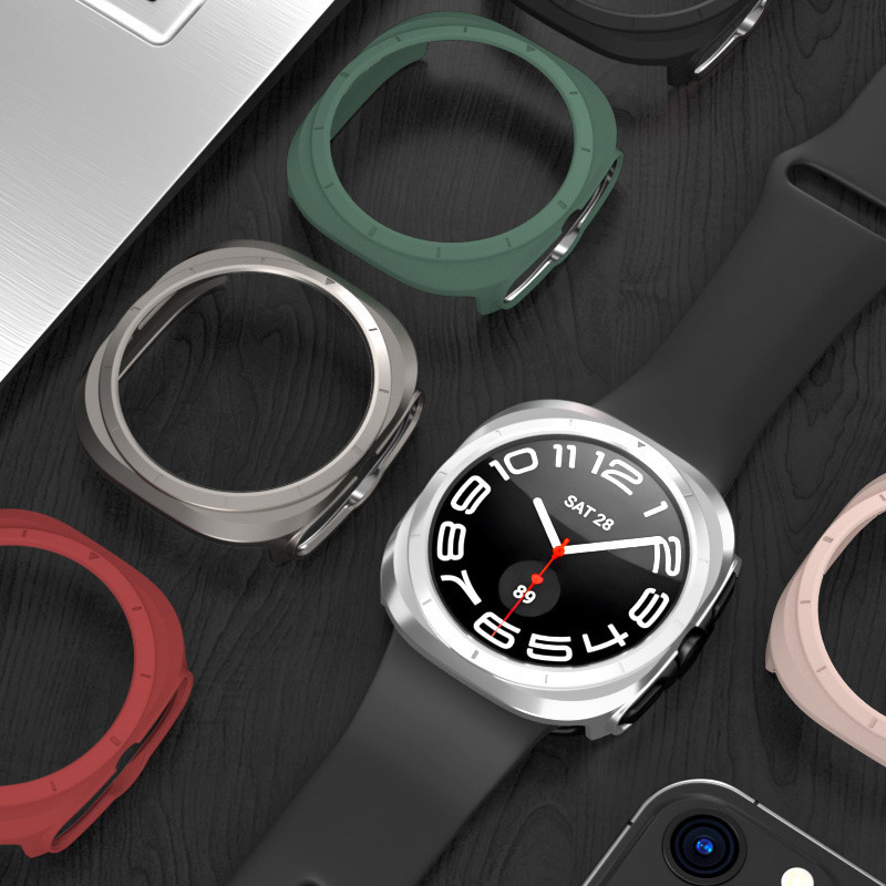 サムスンギャラクシーウォッチ用の中空PCケース,保護フレーム - Men'S Accessories Watches のレビューと価格