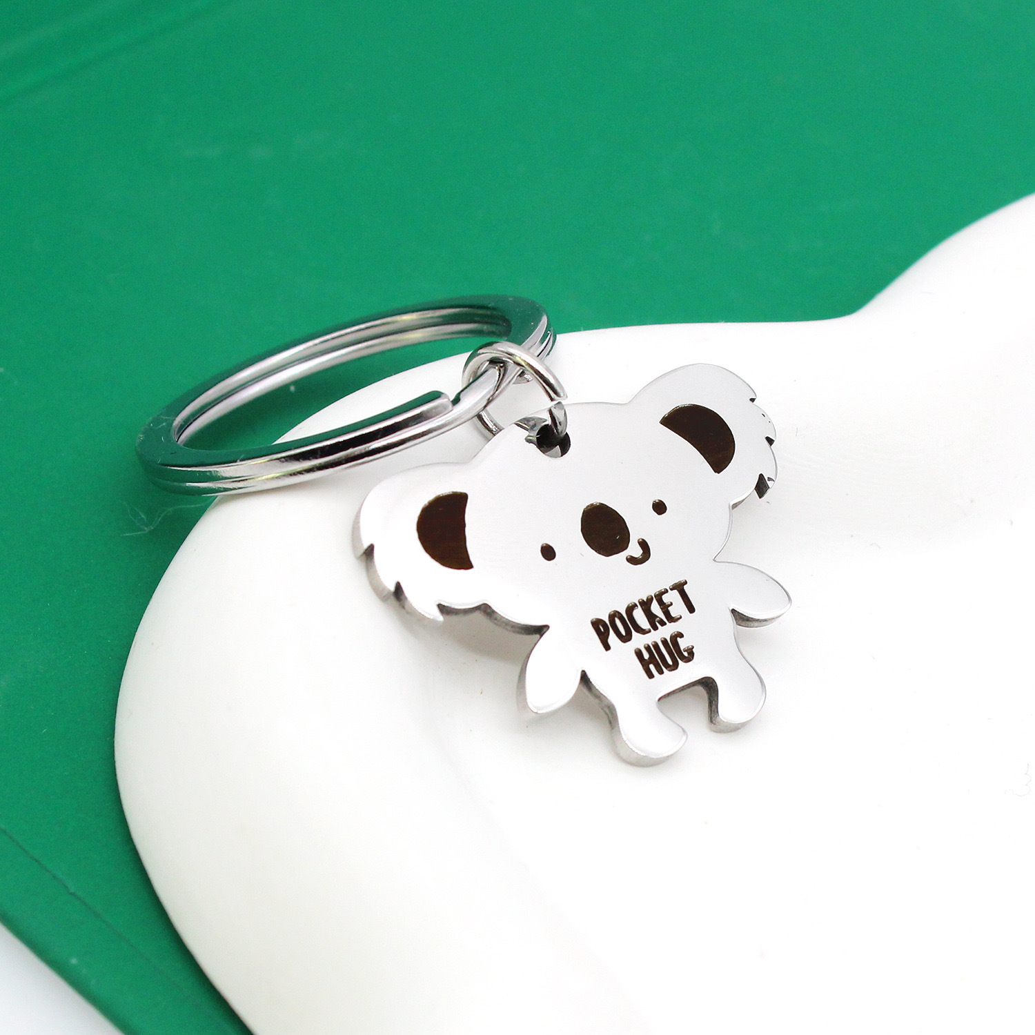 Koala-男性と女性のためのキーホルダー,手作りのチャーム - Men'S Accessories Australia のレビューと価格