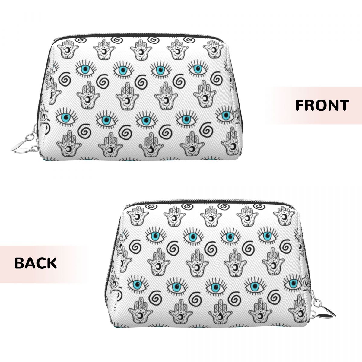 邪眼ハムサシンボル化粧バッグポーチ化粧品バッグ男性女性ハムサ - Men Accessories Evil Eye のレビューと価格