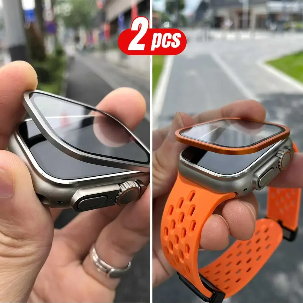 2 個チタン金属フレーム Apple Watch Ultra - Men'S Accessories Watches のレビューと価格