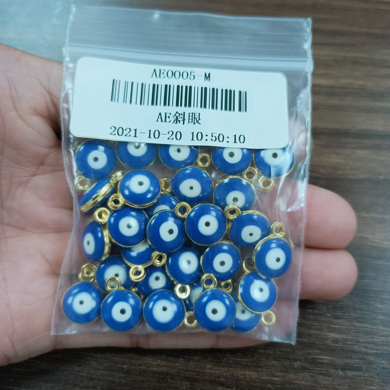 100個入り 10mm クラシックなトルコ邪視チャームペンダ - Men Accessories Evil Eye のレビューと価格