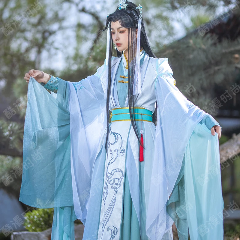 シーシンシュアン コスプレ衣装 風師娘 漢服 アニメ 天官賜 - Men Accessories Kit のレビューと価格