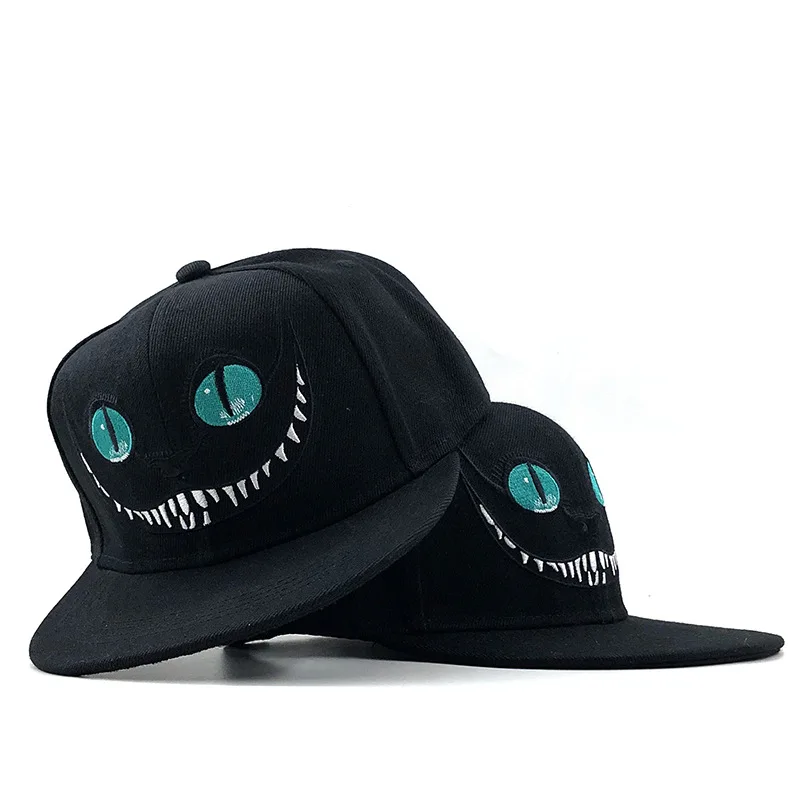 漫画不思議の国のアリスかわいい野球帽スポーツキャップチェシャ - Hat Snapback Cap のレビューと価格