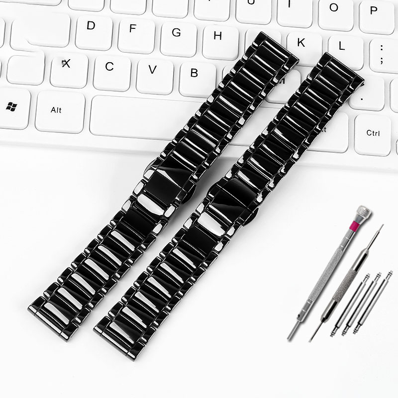 高品質明るいセラミック男性時計バンドアルマーニ AR1507 - Men'S Accessories Armani のレビューと価格