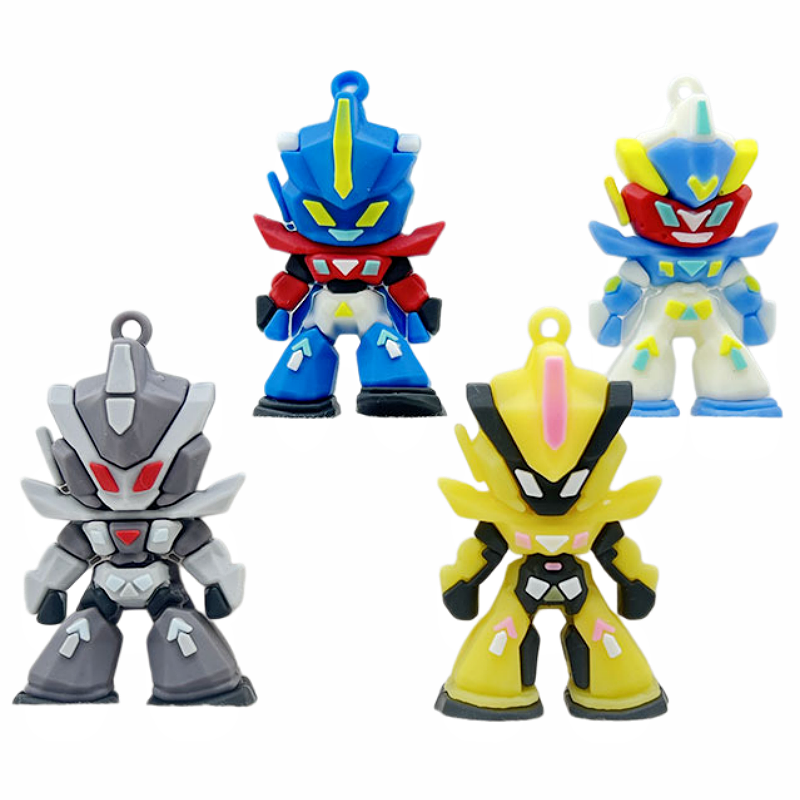 ガンダムシリコンキーホルダー、ミニモビルスーツアニメフィギュ - Men Accessories Collection のレビューと価格