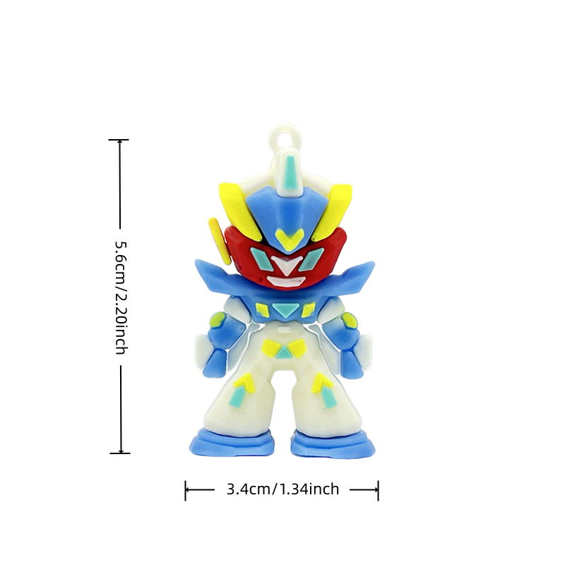 ガンダムシリコンキーホルダー、ミニモビルスーツアニメフィギュ - Men Accessories Collection のレビューと価格
