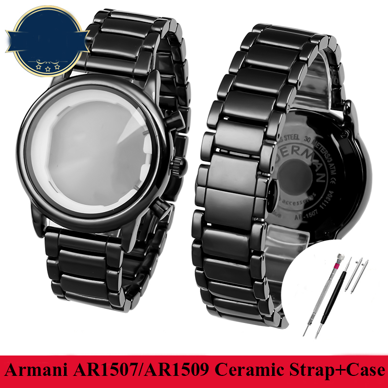 男性用セラミックストラップとケース,時計アクセサリー,高品質 - Men'S Accessories Armani のレビューと価格