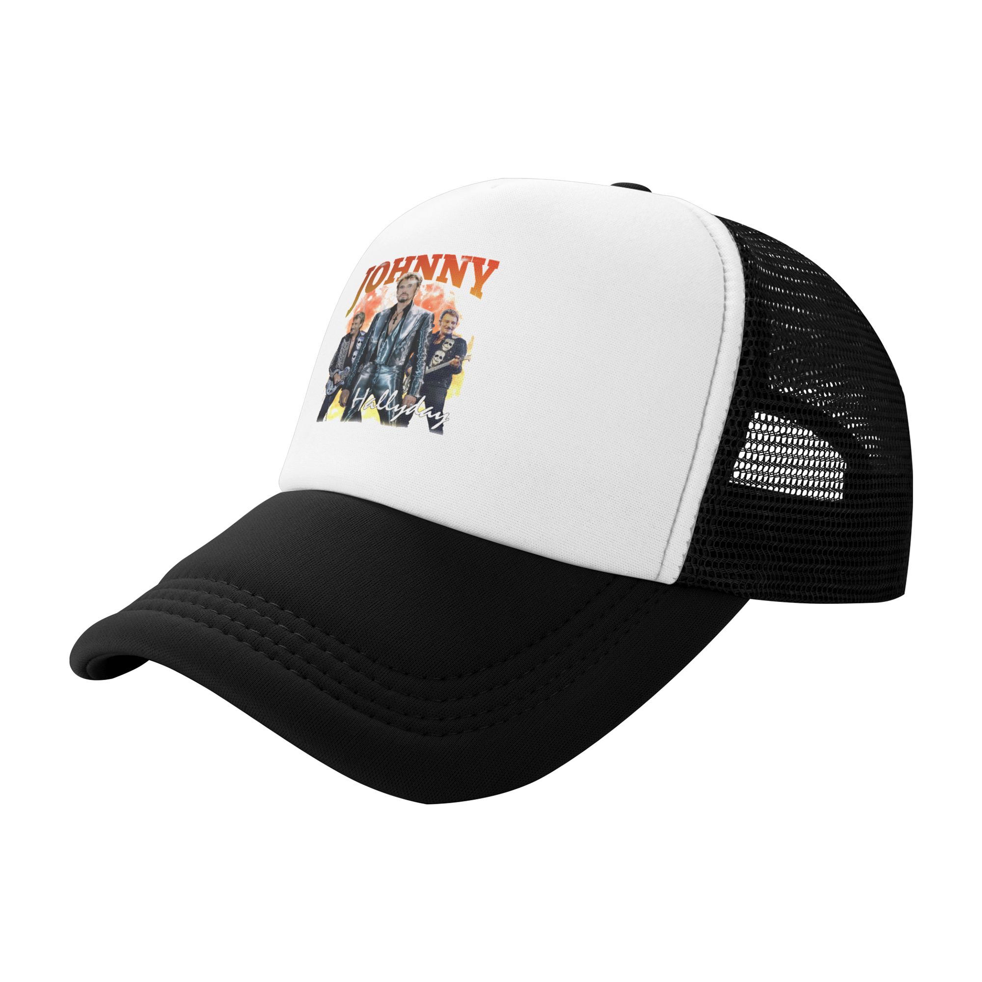 ジョニー・アリデイ野球帽男性女性パーソナライズされた通気性の - Hat Snapback Cap のレビューと価格