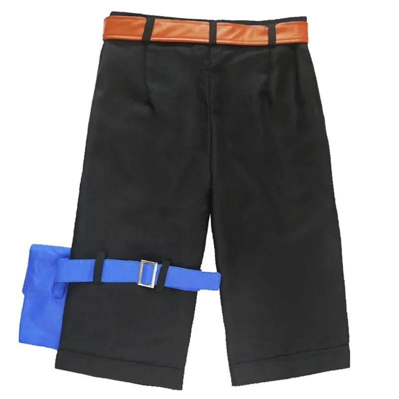 アニメポートガス·D·エースコスプレ衣装白ひげ海賊団黒ショー - Men Accessories Kit のレビューと価格