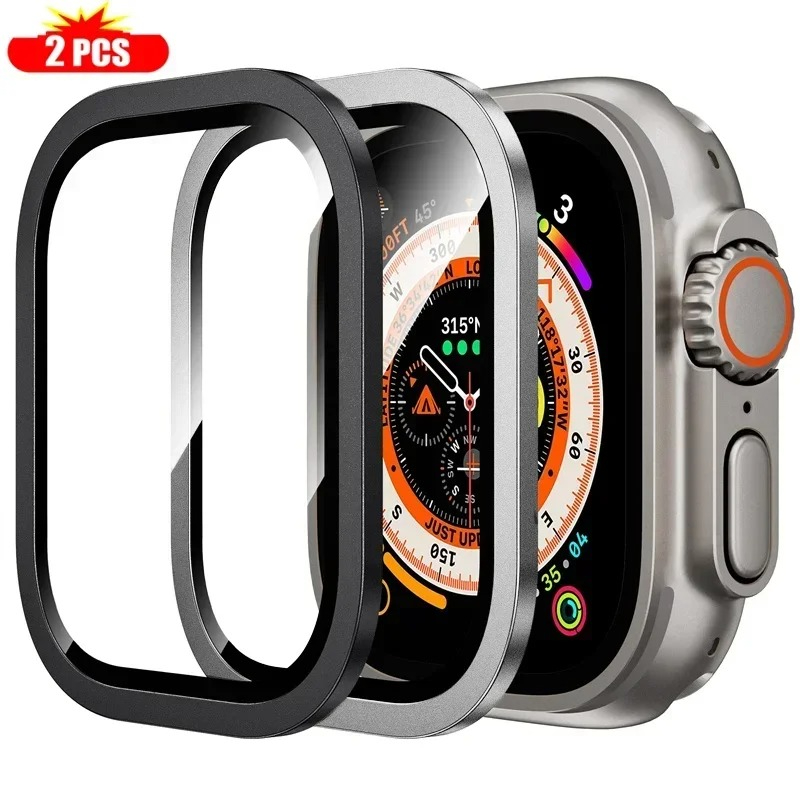 2 個の強化ガラス Apple Watch ウルトラ 49  - Men'S Accessories Watches のレビューと価格