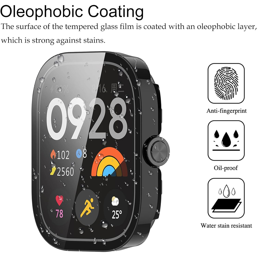 強化ガラス + ケース Xiaomi Redmi Watch - Men'S Accessories Watches のレビューと価格