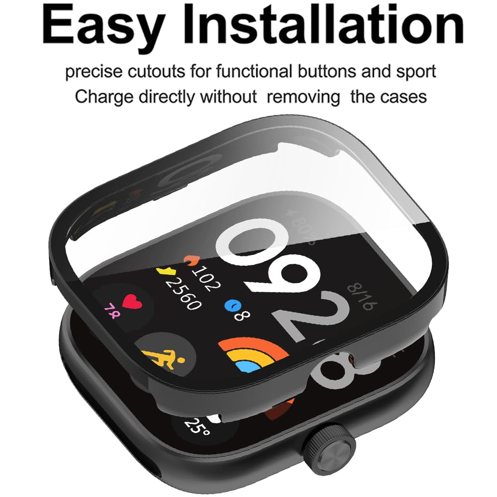 強化ガラス + ケース Xiaomi Redmi Watch - Men'S Accessories Watches のレビューと価格
