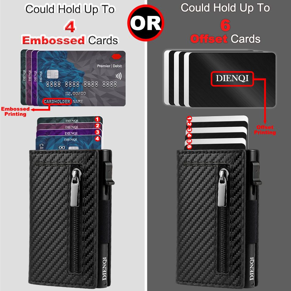 磁気クレジットカードホルダー高級メンズ財布 Rfid ブロッ - Card Case Minimalist のレビューと価格