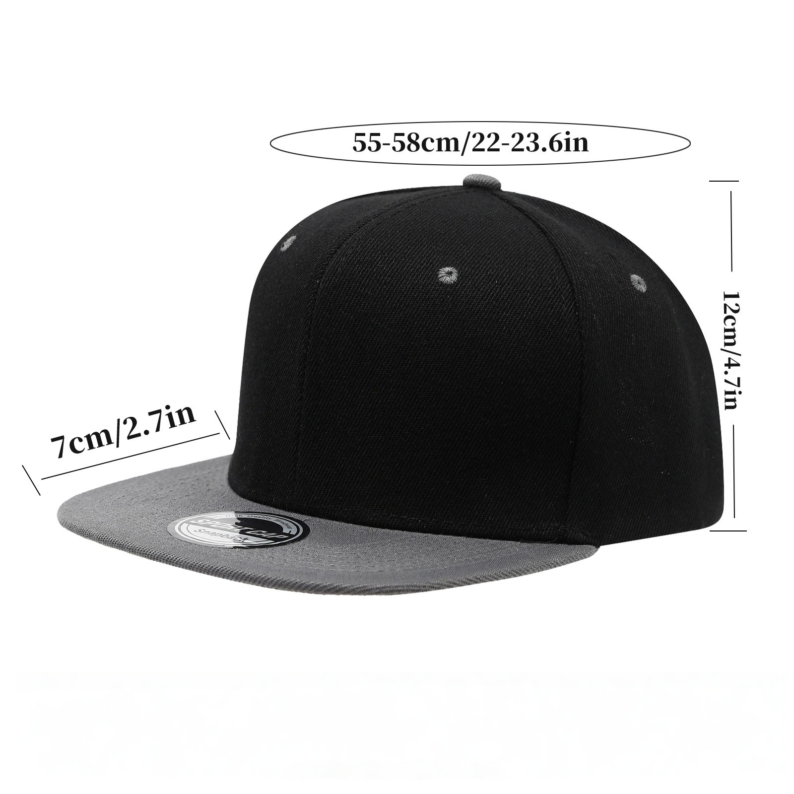 カスタムロゴ入りスナップバックキャップ メンズ ヒップホップ - Hat Snapback Cap のレビューと価格