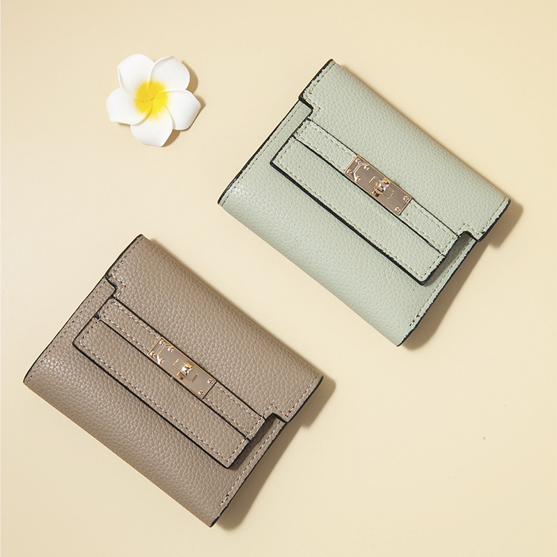 大容量女性用ショートカードウォレットマルチカードスロットソリ - Card Case Minimalist のレビューと価格
