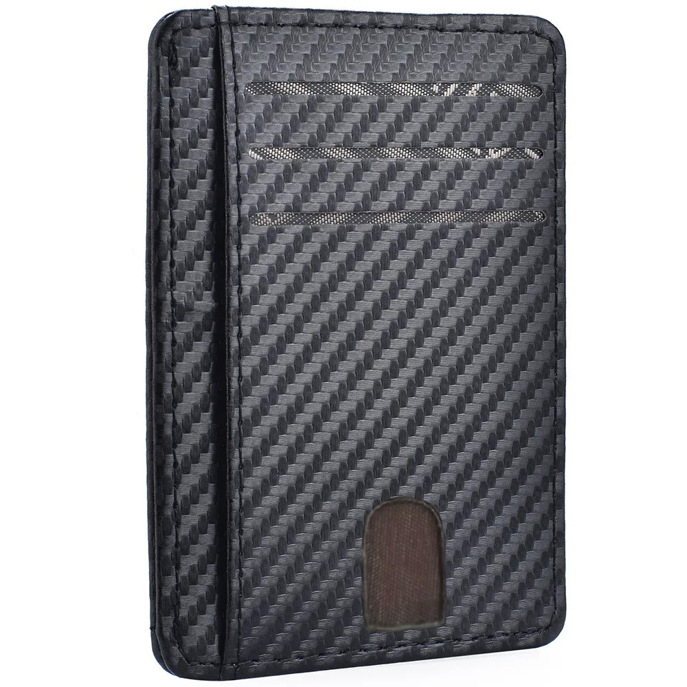 メンズスリム薄型ミニマリストフロントポケット財布男性抗 Rf - Card Case Minimalist のレビューと価格