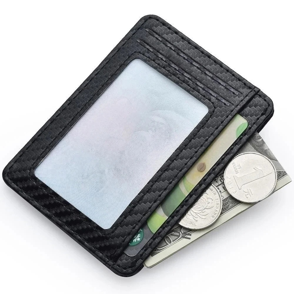 メンズスリム薄型ミニマリストフロントポケット財布男性抗 Rf - Card Case Minimalist のレビューと価格