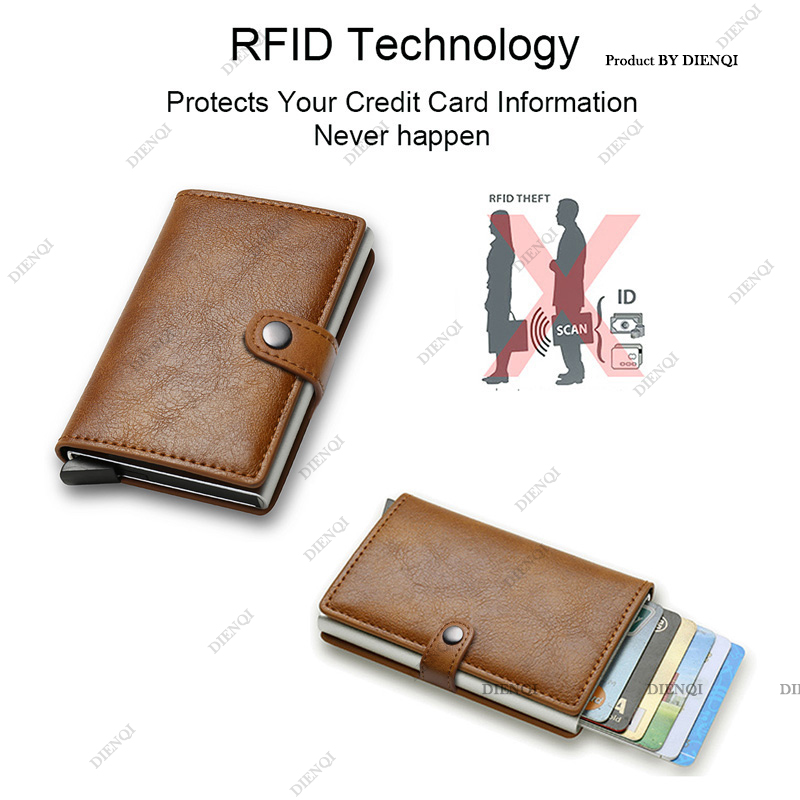 カーボンファイバークレジットカードホルダー財布男性 Rfid - Card Case Minimalist のレビューと価格