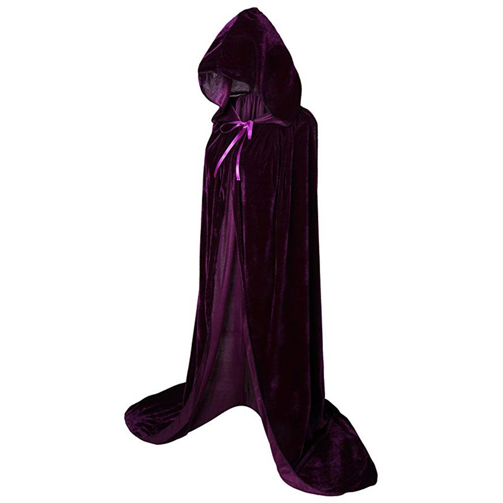 ハロウィンマント ゴシックフード付きマント 大人用エルフ魔女 - Men'S Vampire Accessories のレビューと価格