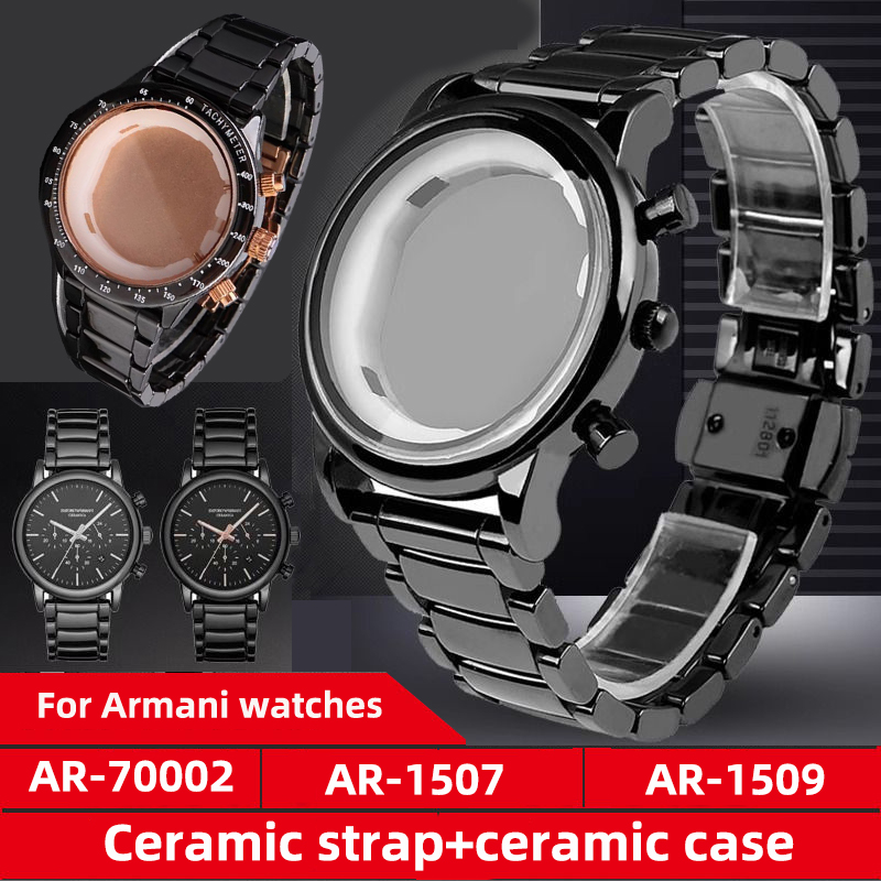 アルマーニ時計用セラミック時計バンドケース AR70002  - Men'S Accessories Armani のレビューと価格