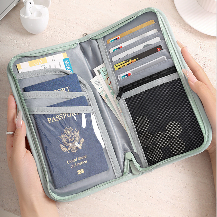 パスポートホルダー用RFIDブロック,収納ケース,トラベルウ - Card Case Minimalist のレビューと価格