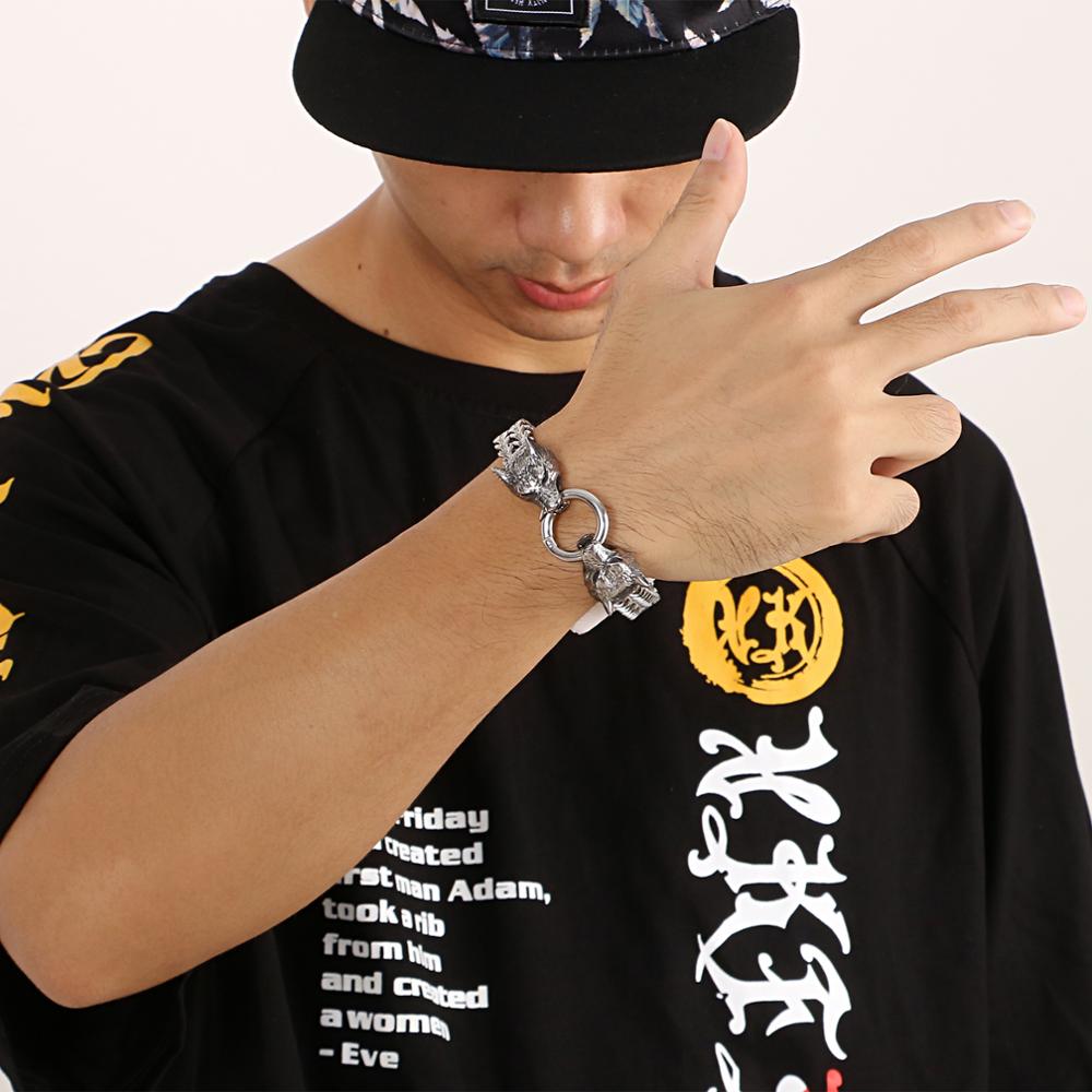 KALEN 19-23 センチメートルロックバイキングウルフ - Men Accessories Bd のレビューと価格