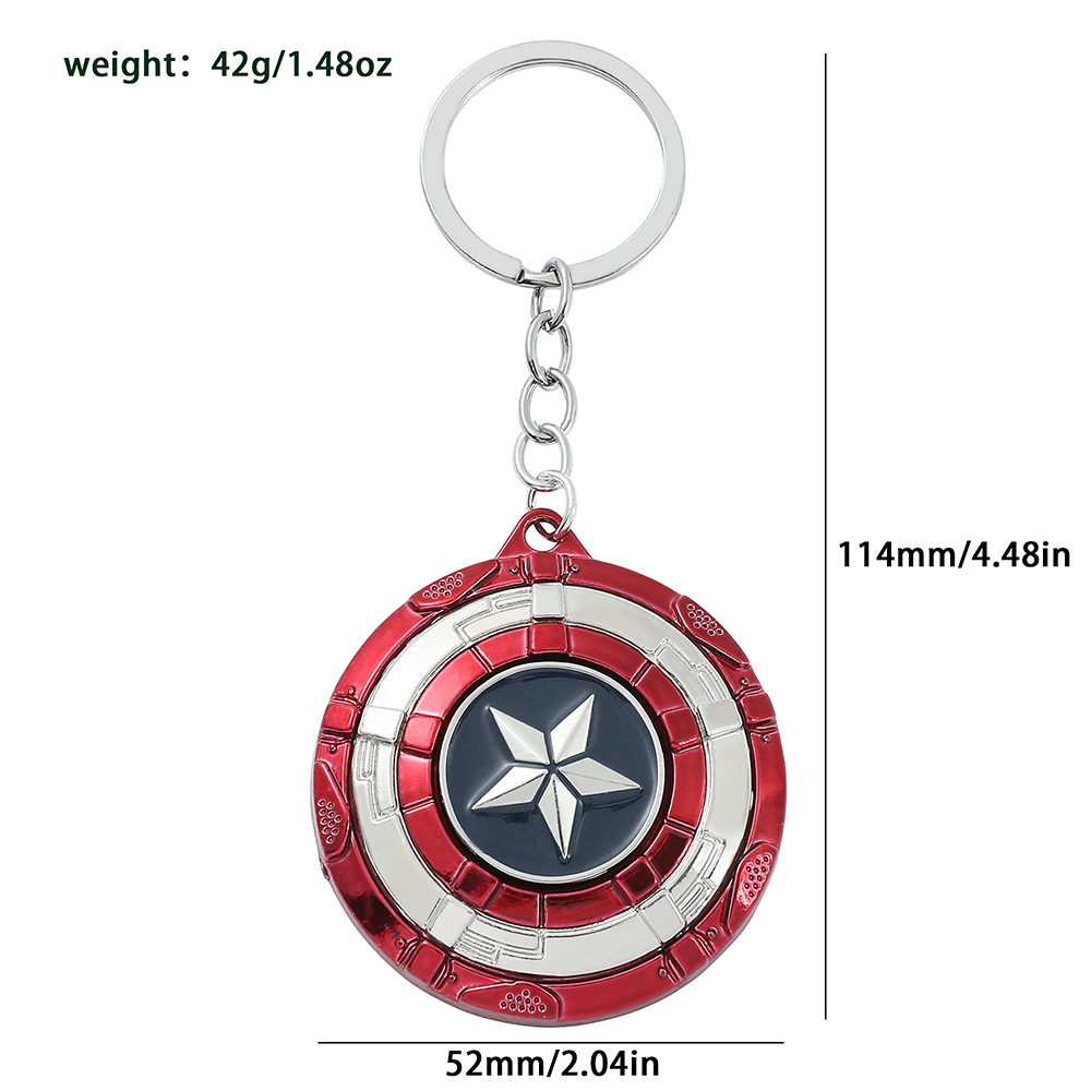 アベンジャーズ キャプテン・アメリカ シールドキーチェーン  - Men'S Mens Accessories のレビューと価格