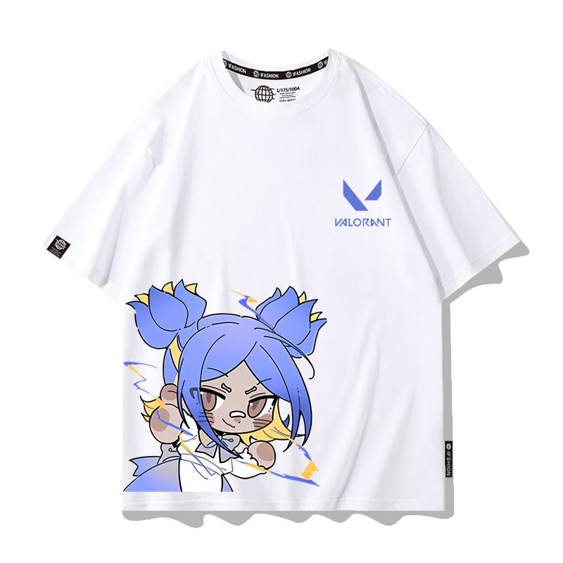 VALORANT アニメジェットオーメンクローブ周辺機器半袖 - Men'S Accessories Clothing のレビューと価格