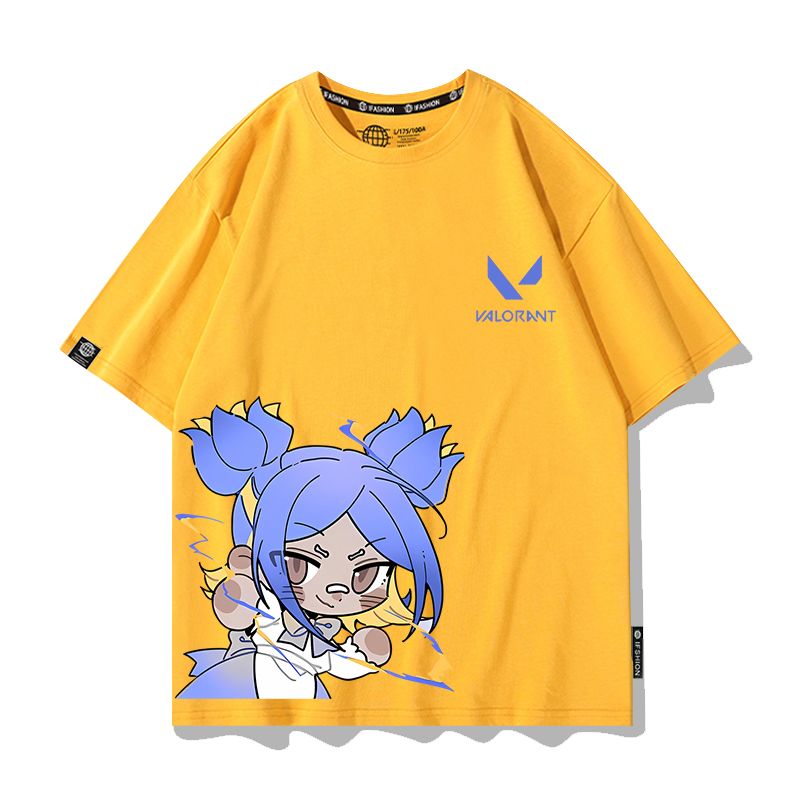 VALORANT アニメジェットオーメンクローブ周辺機器半袖 - Men'S Accessories Clothing のレビューと価格