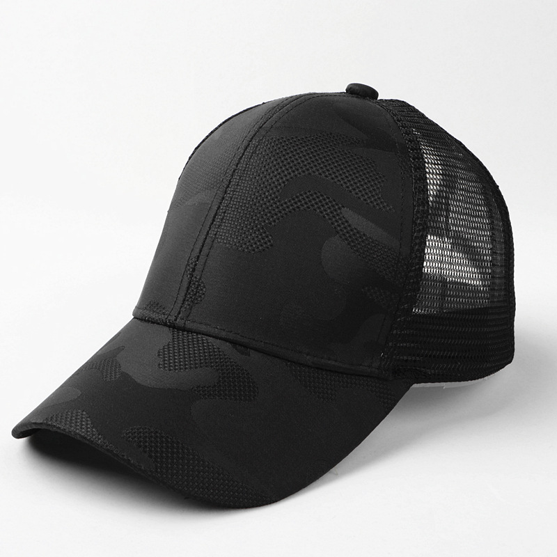 カスタムプリントロゴ入り 夏用通気性メッシュ迷彩柄サンハット - Hat Snapback Cap のレビューと価格