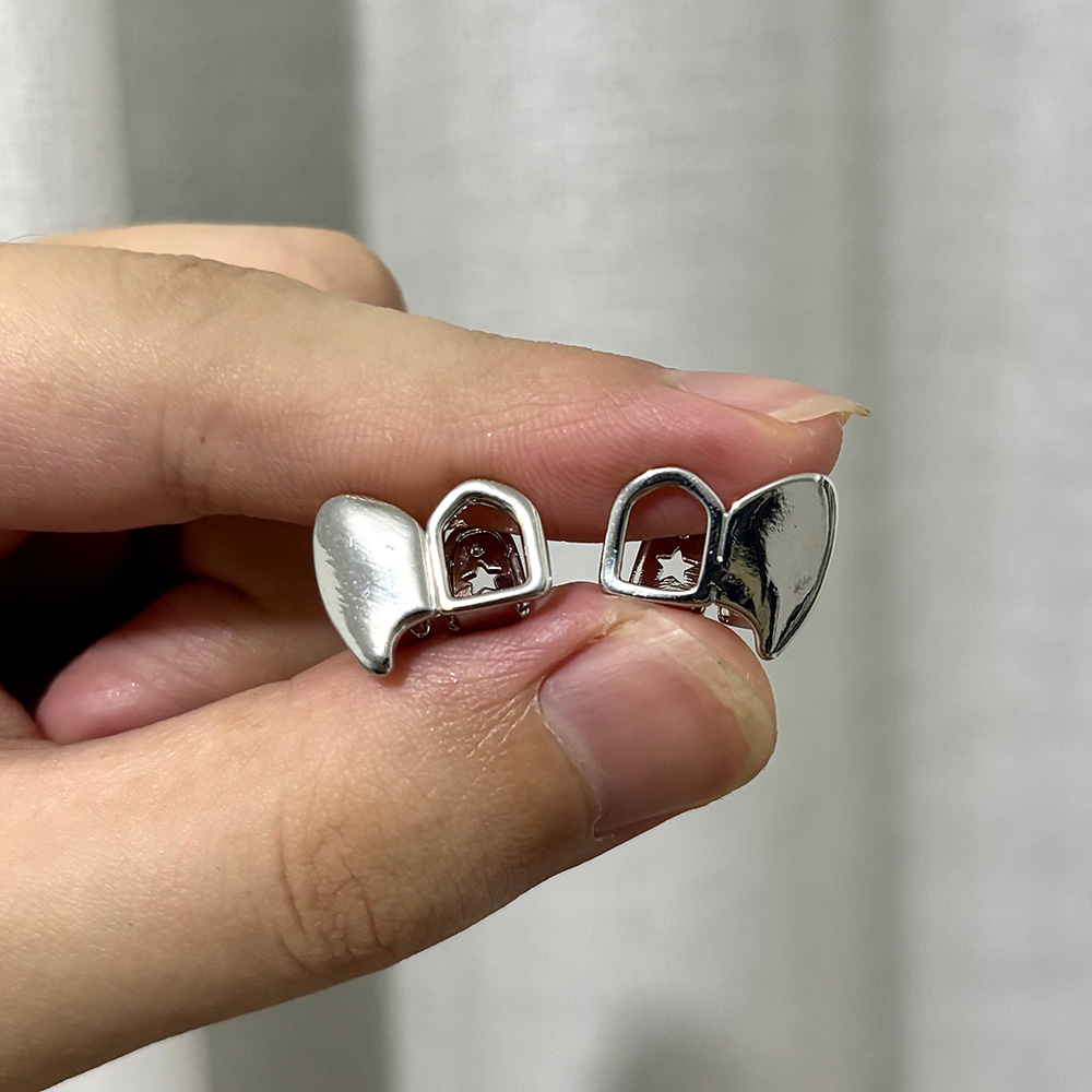 YOUNGX ヒップホップ ダブルホロー グロッシー トゥー - Men'S Vampire Accessories のレビューと価格