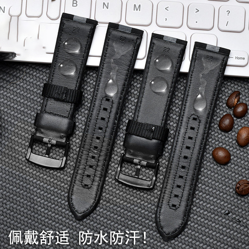 アルマーニ AR1948 1968 1918 ナイロンストラ - Men'S Accessories Armani のレビューと価格