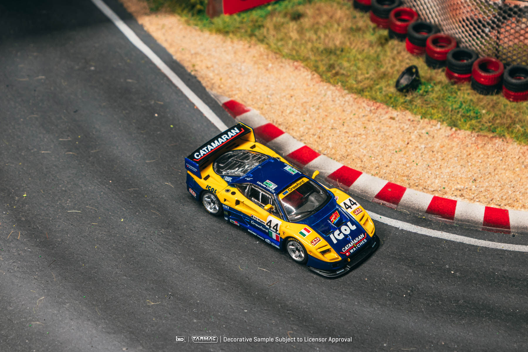 在庫あり TW 1:64 フェラーリ F40 GTE 24時 - Men Accessories Collection のレビューと価格