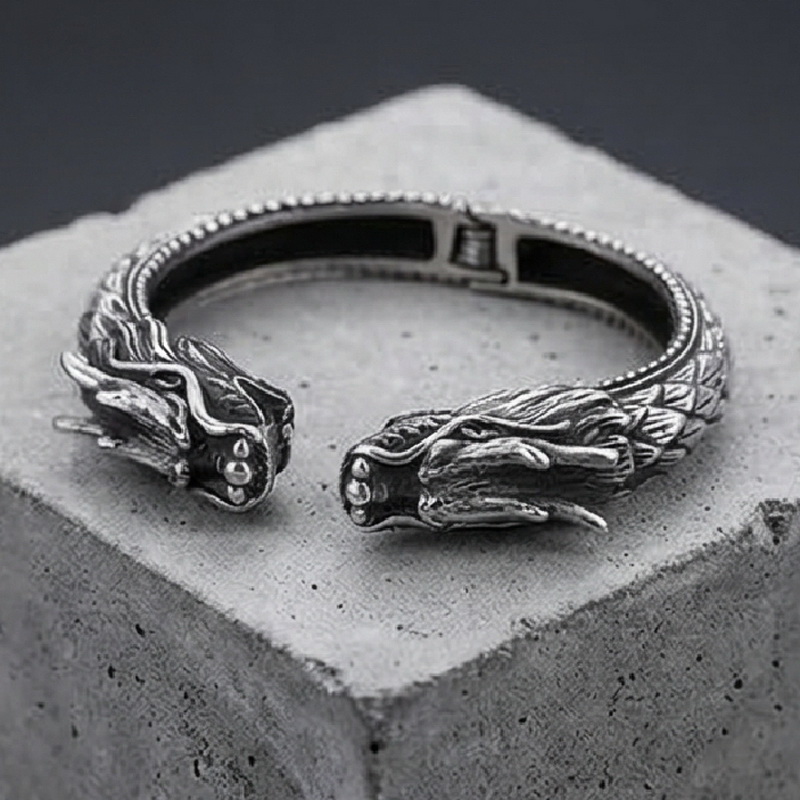 Fongten バイキングウルフヘッドステンレス鋼メンズバン - Men Accessories Bd のレビューと価格