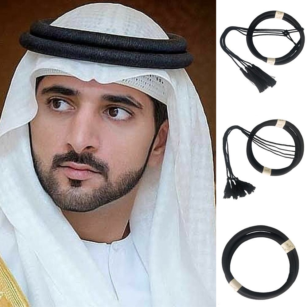 1 個イスラム服ヘッドウェアロープマンサウジアラビアドバイイ - Men'S Accessories Clothing のレビューと価格