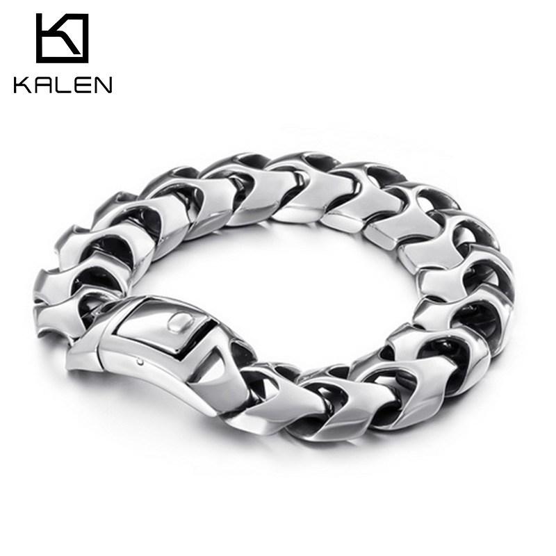 Kalen-男性用の磨かれた矢印の形をした自転車ブレスレット - Men Accessories Bd のレビューと価格