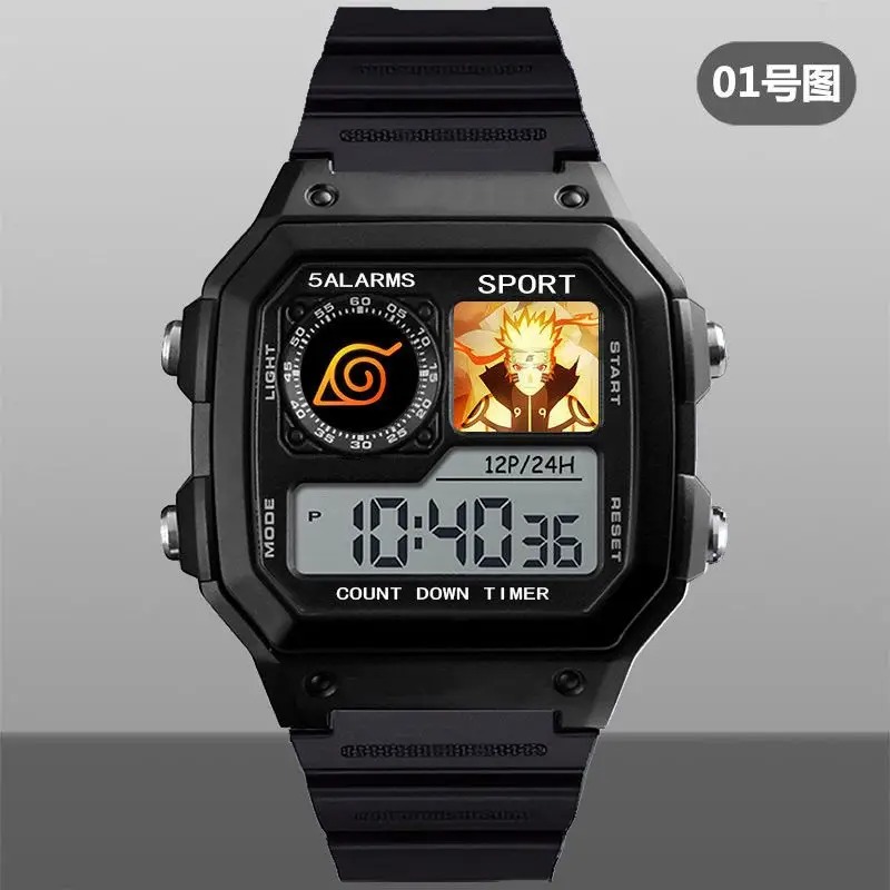 ナルト腕時計サスケ・オビト・うちは・マダラ漫画アニメ男性と女 - Men'S Accessories Watches のレビューと価格