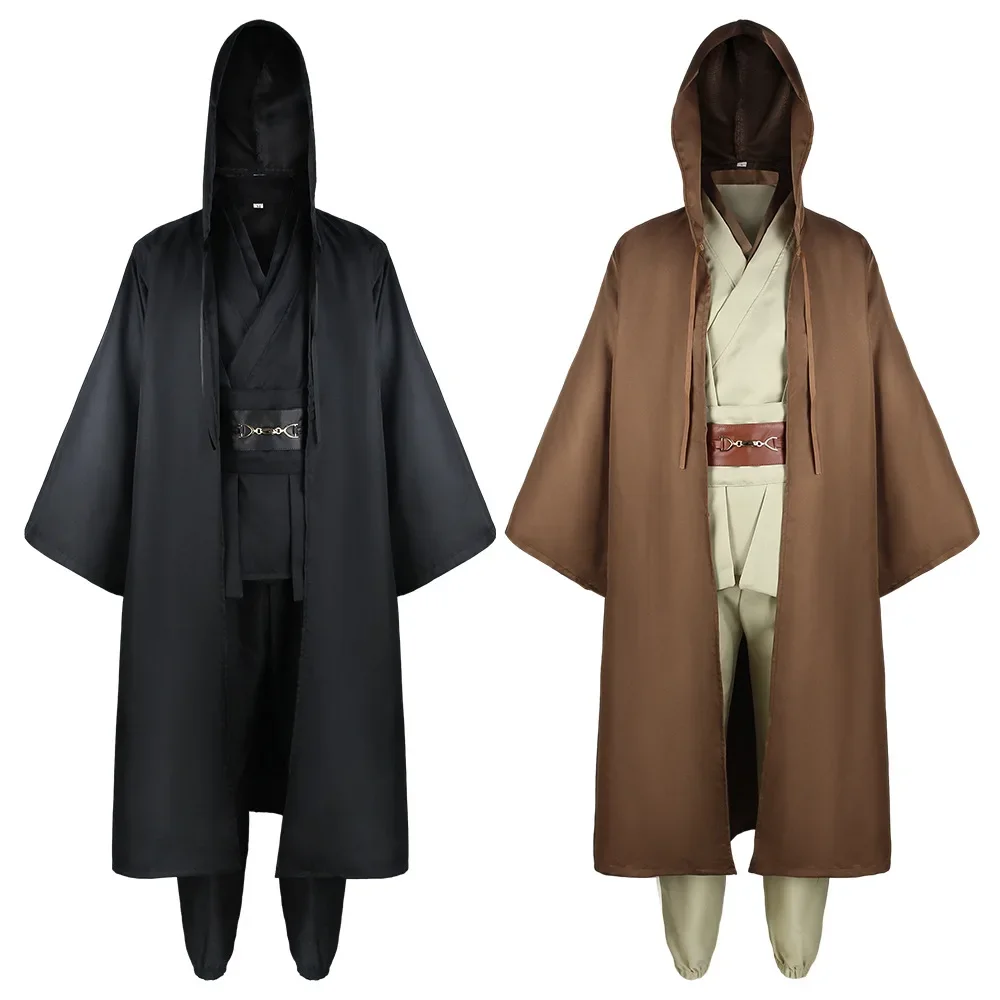 アニメオビ・ワン・ケノービジェダイコスプレ衣装ユニセックスコ - Men Accessories Kit のレビューと価格