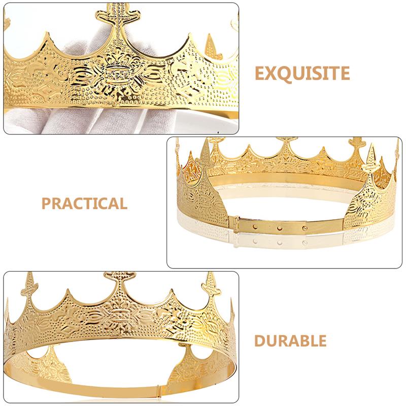 大人と子供のための王冠のパーティーコスチューム、中世のアクセ - Men'S Vampire Accessories のレビューと価格