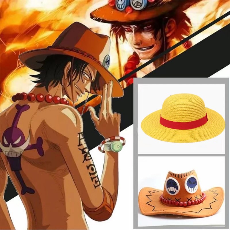 アニメルフィ麦わら帽子、男性と女性用、漫画コスプレキャップ、 - Men'S Accessories Clothing のレビューと価格