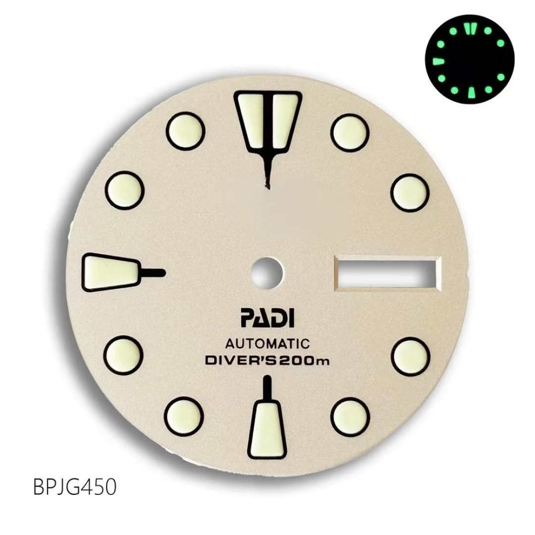 ホットセール中 28.5mm NH36 PADI Sロゴ文字 - Men'S Accessories Watches のレビューと価格
